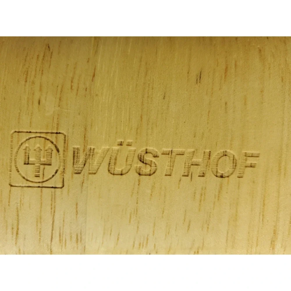 Wusthof 13 Slot Solid Hardwood Knife Block Blonde Light  HD1303‎ Countertop READ